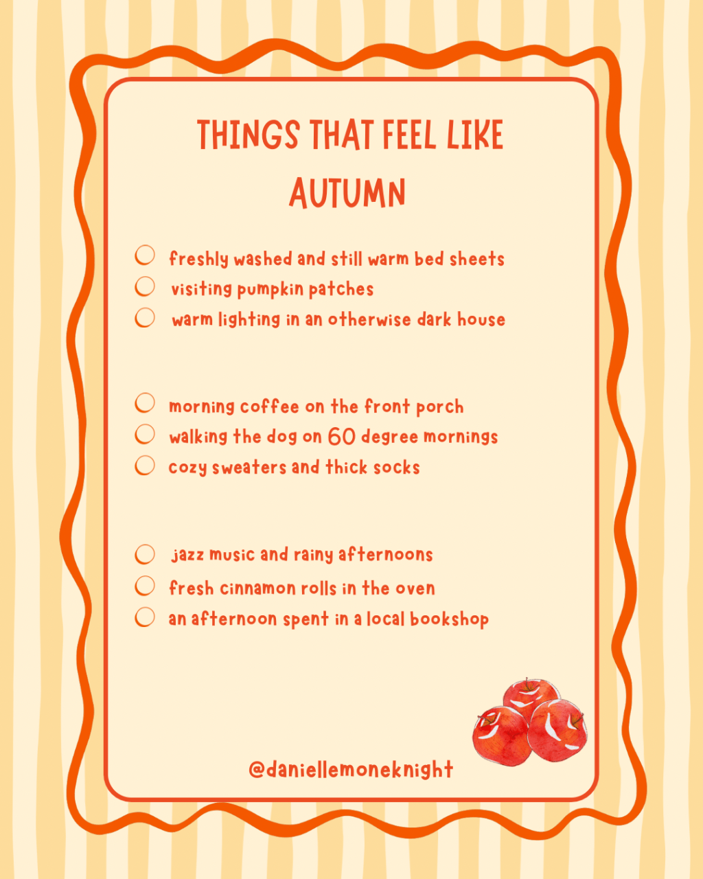 Things That Feel Like&nbsp;Autumn